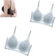 thumbnail image 1 of 2pcs Summer Seamless Ultra Thin Ice Silk Comfort Bra In Plus Size,ultra Thin Ice Silk Bra Breathable Seamless Bra, 1 of 5