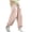 Pink, variant on Big Kids Mosquito Repellent Pants Girls Sun Protection Outdoor Hiking Pants Breathable Lightweight Elastic Waist with Pockets