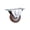 Silver, variant on Projex 9275 Hard Rubber Rigid Caster, 175 Lb, 2-1/ inch