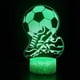 thumbnail image 1 of Lámpara decorativa de anime con luz nocturna, ilusión 3D, fútbol y zapatos, 1 of 1