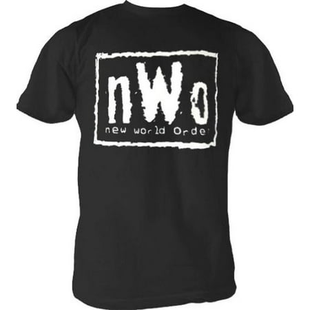 NWO New World Order Wrestling Adult Black T-Shirt