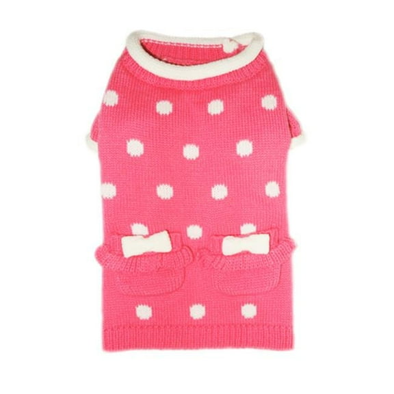 Pooch Outfitters Lala Sweater - Pink - Medium