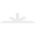 thumbnail image 2 of 96"W x 28"H x 4"D x 6"F, 7/12 Pitch, Saratoga Architectural Grade PVC Gable Bracket, 2 of 8