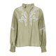 thumbnail image 5 of Camisas de manga larga,Cárdigan con botones florales bordados para mujer, manga larga con cuello en V, mezcla de poliéster y elastano, ropa informal para el hogar y uso diario, sopatenor, 5 of 6