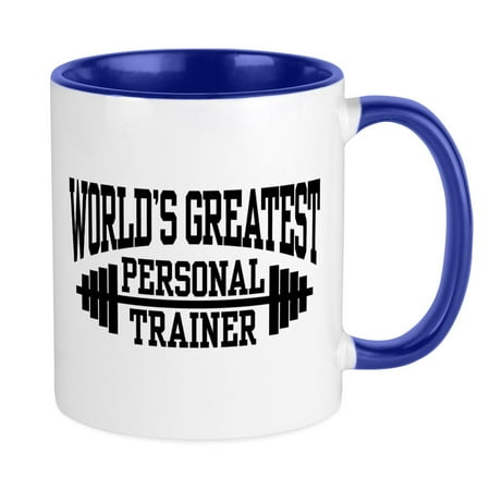 

CafePress - Personal Trainer Mug - Ceramic Coffee Tea Novelty Mug Cup 11 oz