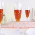 thumbnail image 3 of Balsa Circle 6 Clear 8 oz Crystal Disposable Plastic Party Champagne Flutes Wedding Supplies, 3 of 8