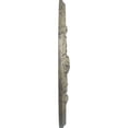 thumbnail image 4 of Ekena Millwork 30 3/4"W x 21 1/4"H x 3 7/8"ID x 1 5/8"P Alexa Ceiling Medallion (Fits Canopies up to 5 5/8"), Hand-Painted Castle Stone Crackle, 4 of 6
