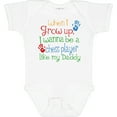 thumbnail image 3 of Inktastic Chess Player Like Daddy Boys or Girls Baby Bodysuit, 3 of 5