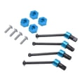 thumbnail image 3 of Conjunto de eje de transmisión de metal, cubos de rueda hexagonales, combinador CVD para coche Traxxas LaTrax Teton 1/18 RC, color azul, 3 of 10