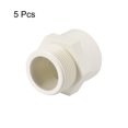 thumbnail image 4 of Unique Bargains Slip x G1/2 Male Thread Pipe Fitting Adapter Connector 5Pcs 40mm, 4 of 4