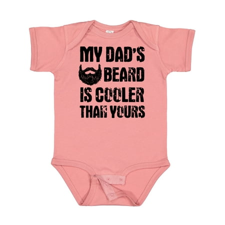 

Inktastic My Dad s Beard is Cooler Than Yours Gift Baby Boy Bodysuit