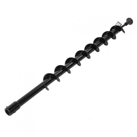 

Spptty Hole Digger Auger Steel Earth Auger Drill Bit Garden Post Hole Digger 60x800mm Single Blade Earth Auger Digger