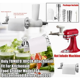 KitchenAid KSM2FPPA Food Grinder + Vegetable/Fruit Strainer +