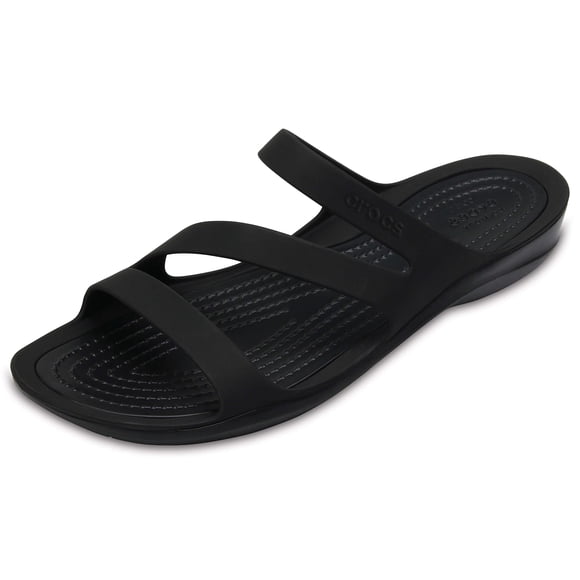Sandalia para Mujer Crocs Swiftwater Negra Talla 8