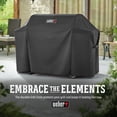 thumbnail image 2 of Cubierta para parrilla Weber Genesis II LX Serie 400 Negra, 2 of 3