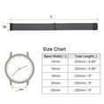 thumbnail image 2 of Uxcell Stainless Steel Mesh Watch Band 22mm Quick Release Magnetic Clasp, Black, 2 of 6