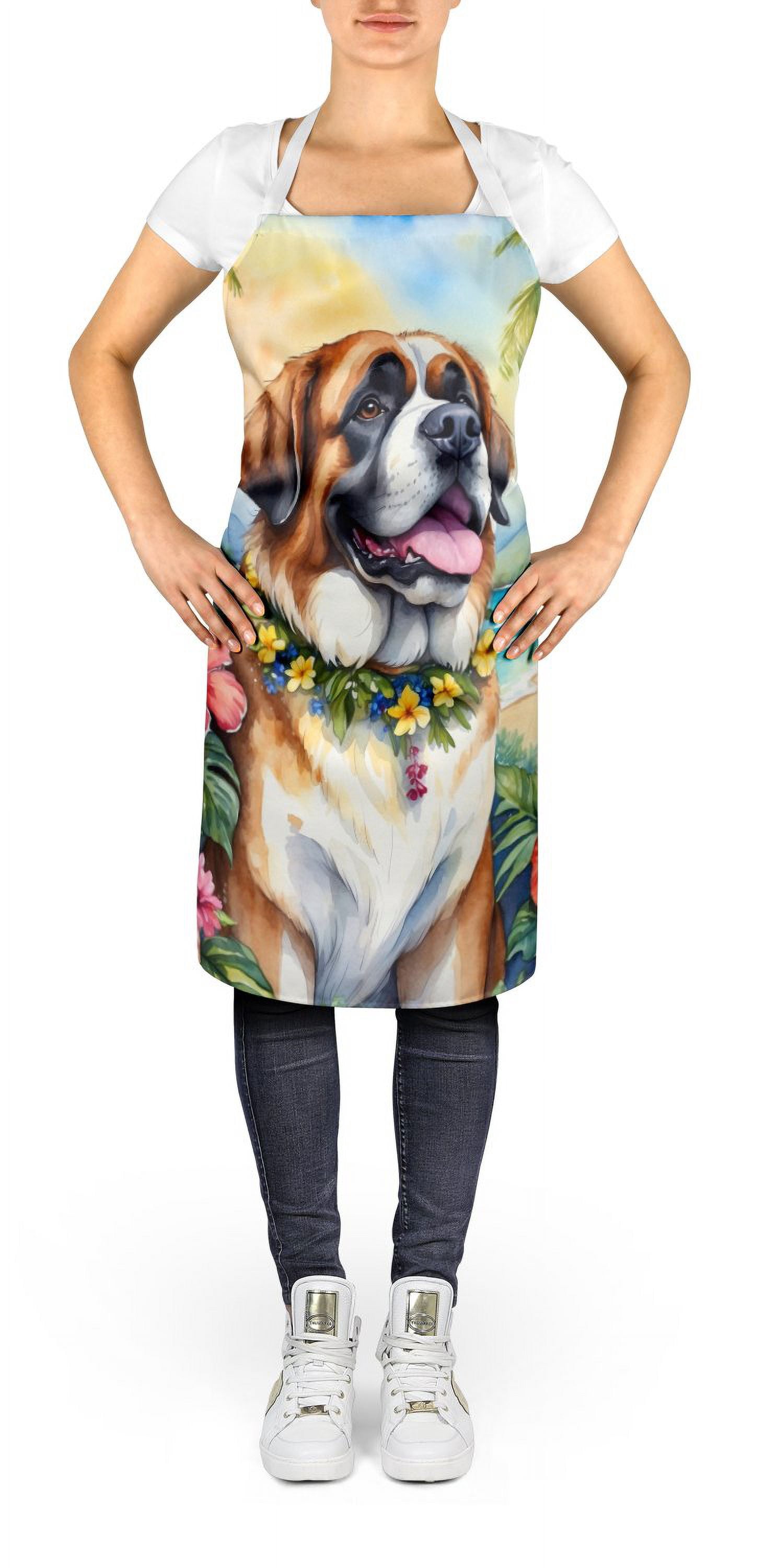 Yorkshire Terrier Luau Apron