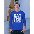 thumbnail image 2 of Bold Anti-Elite Graphic Tee Long Sleeve Men's, 2 of 4