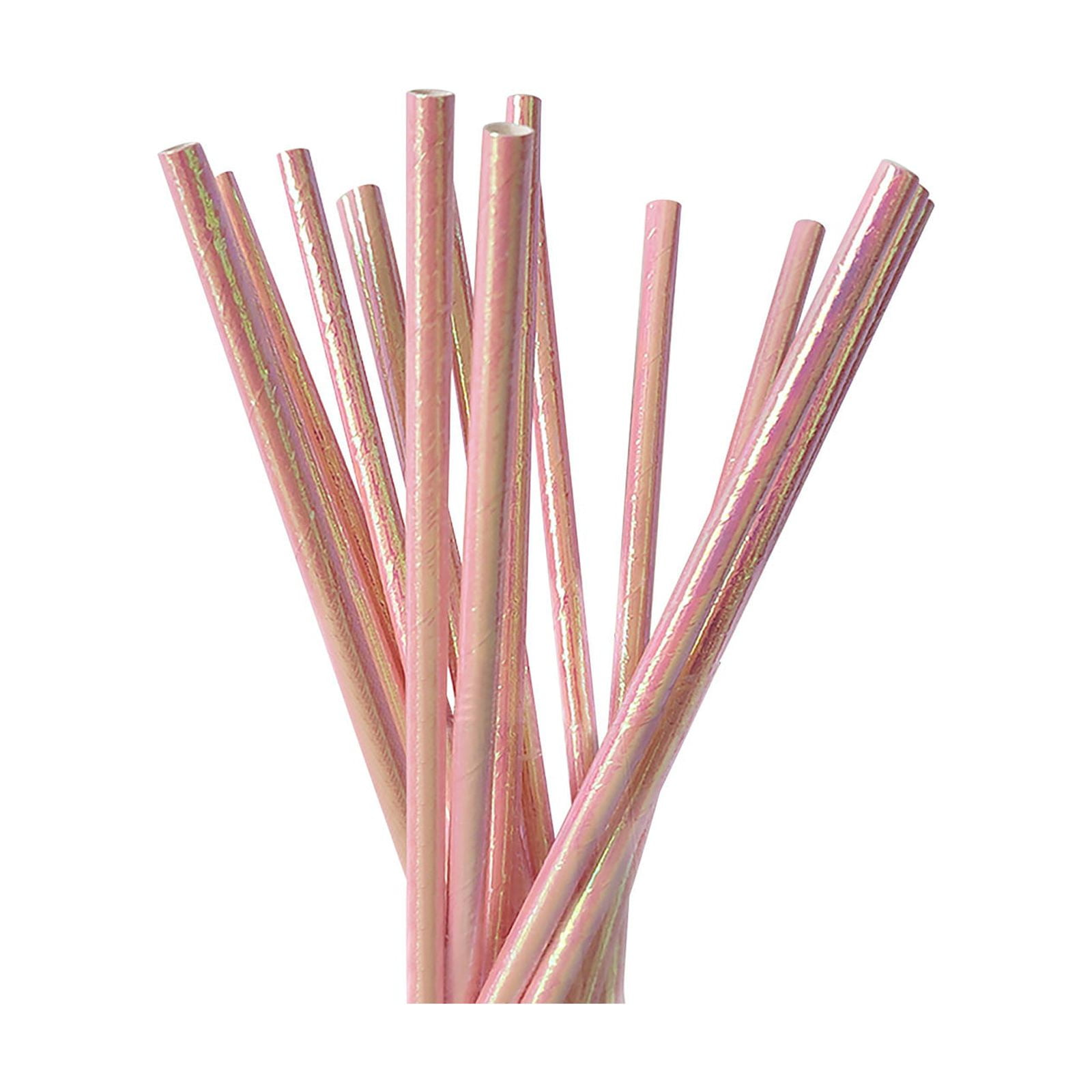 METALLIC Flamingo Paper Straws – Lavender's Bake Shop