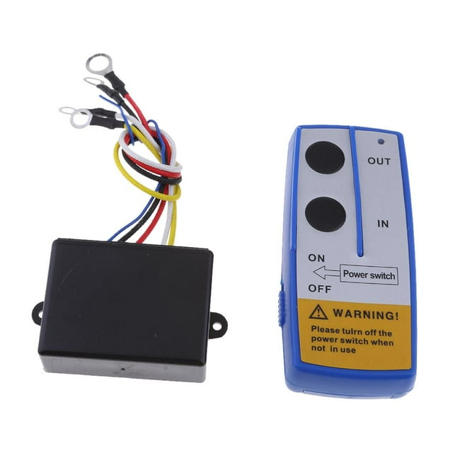 Interruptor Del telemando shamjiam Cabrestante Inalámbrico 50 Pies 12V Para SUV Camión ATV
