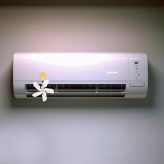 OULII 3pcs Anti Direct Blowing Air Deflector for Vents Made of Yellow Plastic for Indoor Living Space
