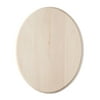 Walnut Hollow Basswood Oval Plaque-11"X14"X.75"