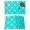 Blue, variant on Teal Green Checkered Placemats Set of 6 Farmhouse Plaid Modern Art Place Mats Indoor Wipeable Table Mats Washable Cloth Dining Table Placemats for Kitchen Holiday Party Home Decor 13x19 Inch
