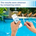 thumbnail image 3 of 100 Uds. Tira de prueba de cloro 3 en 1 para agua de piscina y Spa, papel para prueba de PH, papel de prueba para piscina, 3 of 5