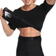 thumbnail image 2 of Camiseta para Caballero Compraymas Slim Fit talla XXL color negro con manga corta, 2 of 5