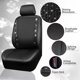 thumbnail image 4 of Fundas para asientos de coche CAR PASS de piel Diamond Bling, 2 juegos frontales, 4 of 8