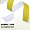 thumbnail image 6 of 1 Set Orange Bike Handlebars Belt High Elastic Soft Shock Absorption Band Steering Tape Hexagonal Ball Pattern, 6 of 7