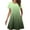 Green-07, variant on STETMN Women's Maxi Dress Scoop Neck Short Sleeve Sundress Trendy Curve Hem Long Dresss