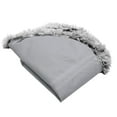 thumbnail image 1 of Furhaven Replacement Donut Dog Bed Cover Plush Long Faux Fur Calming Cuddler Machine Washable - Misty Gray Large, 1 of 5