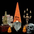 thumbnail image 2 of SLYNSHome Halloween Gnomes Decorations,Plush Stuffed Faceless Dolls for Table Home Thanksgiving Halloween Party Decor - Orange, 2 of 4