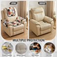 thumbnail image 6 of TSOVTHRID Cat Print Non Slip Recliner Chair Covers, Reclining Chair Armrest Cover with Storage Pockets, Washable Comfy Recliner Couch Slipcovers for Home, 6 of 7