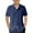 Navy, variant on Kiijoy Boys Button Down Short Sleeve Shirt Solid Color Basic Casual Shirt, Sizes 5-6