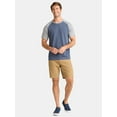 thumbnail image 4 of George Men's and Big Men's Raglan Tee, Sizes S-3XL, 4 of 5