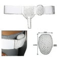 thumbnail image 3 of Cinturón de hernia inguinal para hombres - Correa ajustable para la cintura | Braguero de soporte para hernias inguinales e inguinales, 3 of 3