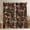 Black Brown, variant on Duck Hunter Orange Camouflage Hunting Curtains for Bedroom Living Room (2 Panels, 52 x 63 Inch) Black Brown Blackout Curtains Camo Army Darkening Blackout Curtain Wild Window Treatments