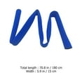 thumbnail image 2 of Raindrops Swimming Pool Handrail Safety Cover Blue Neoprene Flexible Zipper Design Protective Sleeve, 2 of 8