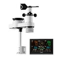 thumbnail image 2 of 5-in-1 Wi-Fi Weather Station with 7.5-Inch VA Display,Wireless Solar Powered Outdoor Sensor,Rain Gauge for Indoor/Outdoor Forecast, Wind Speed/Direction, Temperature, Humidity & Rainfall Monitoring, 2 of 11