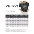 thumbnail image 7 of VILOVE Womens Summer Tops Teacher Shirts Book Plant Graphic Tees Crew Neck Short Sleeve T Shirts Gray, 7 of 7