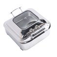 thumbnail image 1 of Stainless Steel Chafers, Chafing Dish 6L Large Capacity  for Dinners, 1 of 8