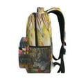 thumbnail image 4 of Backpack 16x11.4x6.9 Inches Fashion Backpack Shopping Travel Outing Backpack Beautiful Garden Husky, 4 of 9