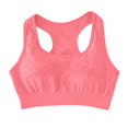 thumbnail image 6 of Arlun High Support Sports Bras for Women No Underwire Comfortable Breathable Racerback Yoga Workout Bra Removable Padding Thin for Running Training Pink S, 6 of 6