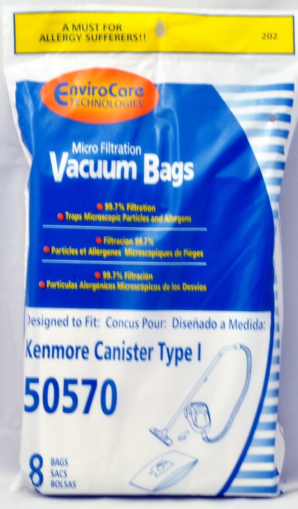 Kenmore Type I Canister Vacuum Cleaner Bags