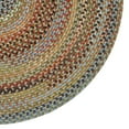 thumbnail image 5 of "Capel American Heritage Braided Area Rug 5' 0" Round - Olive Tan Round Rug for Living Room - Traditional Indoor Rug", 5 of 5
