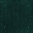 thumbnail image 1 of Ahgly Company Machine Washable Indoor Square Abstract Turquoise Blue Contemporary Area Rugs, 5' Square, 1 of 4