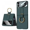 thumbnail image 1 of Applicable To Samsung Galaxy Z Flip3 Mobile Phone Case, One-piece Ultra-thin Ring Folding Mobile Phone Protective Cover, 1 of 4