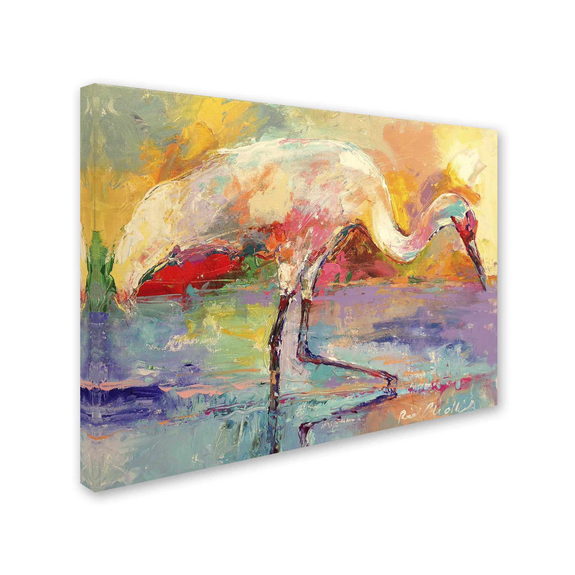 Trademark Fine Art 'Art Crane' Canvas Art by Richard Wallich